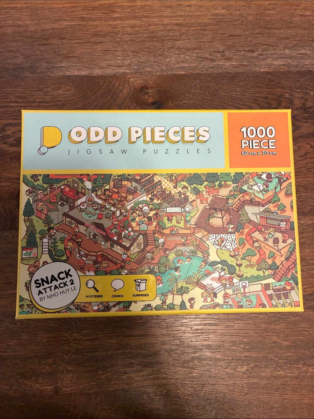 1000-Piece Odd Pieces Puzzle, Snack Attack 2